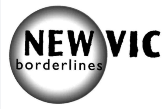 Vic Borders Logo from New Vic Borderline theatre for Islamophobia Response Unit affiliates page